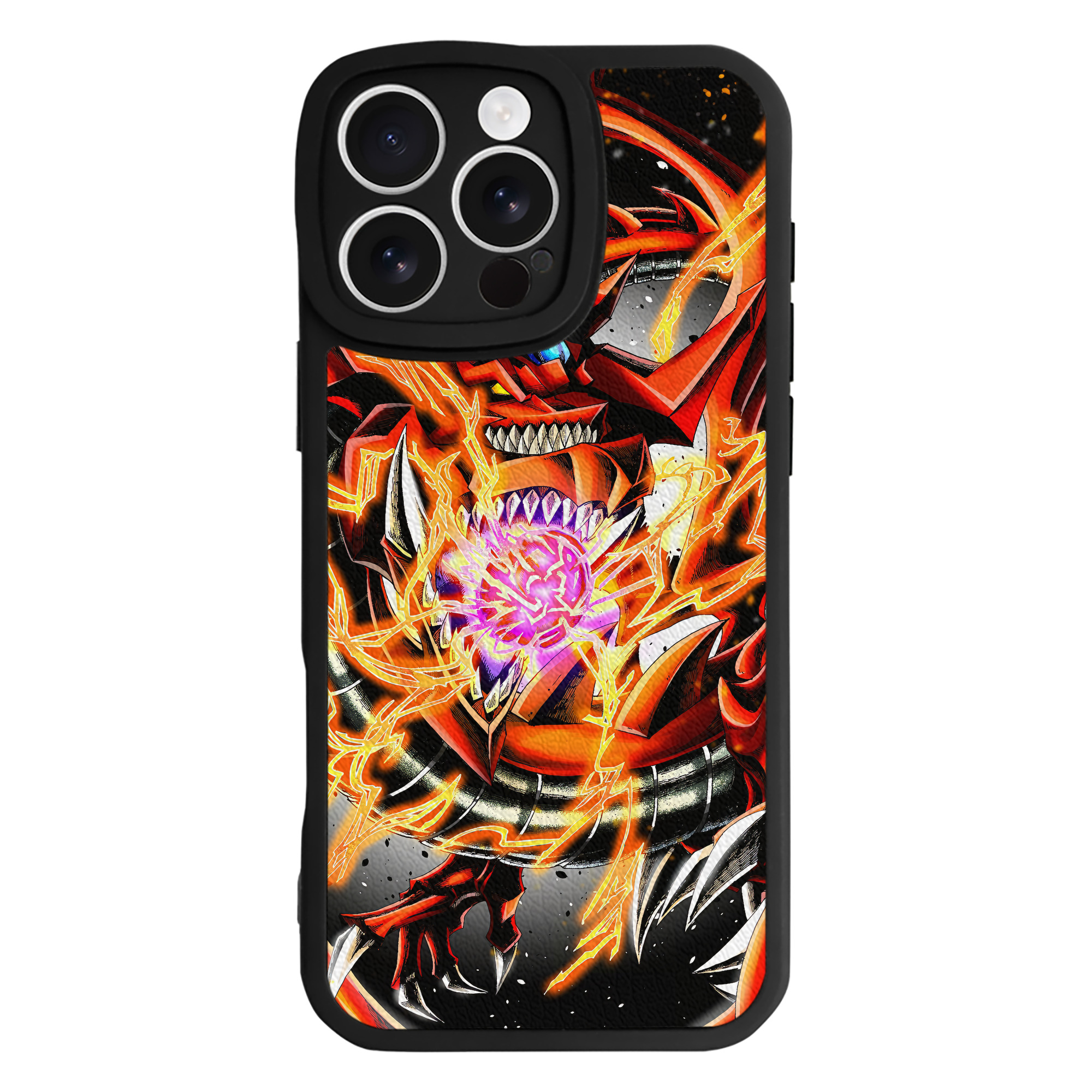 （画像用） 遊☆戯☆王 Yu-Gi-Oh! 【iPhone 16シリーズ対応】シリコンスマホケース（レザー調） 材質：シリコン